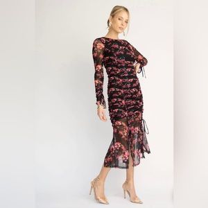 Dance&Marvel Floral MIDI Dress size L